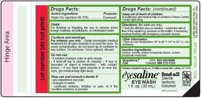 Sterile 1oz Artwork (Sterile Eyesaline Eyewash 1oz Label Artwork En)